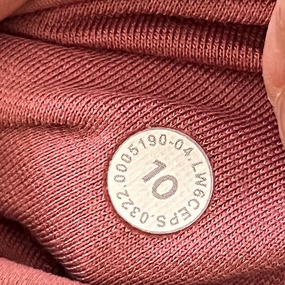 Lululemon Wunder Train Crop 23" Brier Rose Size 10 Everlux Leggings w/ Pockets - Picture 4 of 4